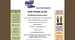 Desktop Screenshot of 35hymns.com